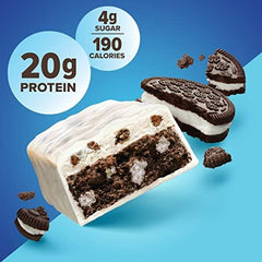 Pure Protein corte interior con textura crujiente y beneficio saciante