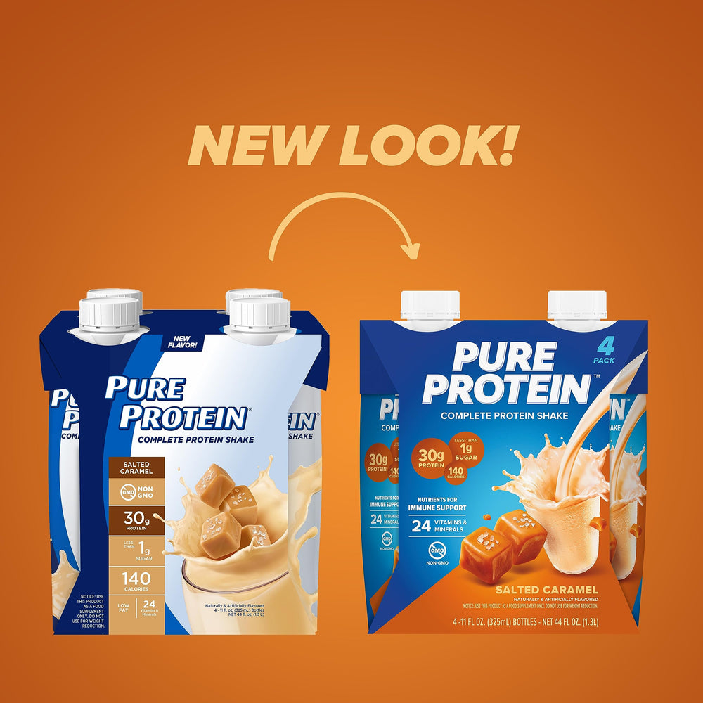 Pure Protein detalle de textura cremosa que apunta a sabor indulgente