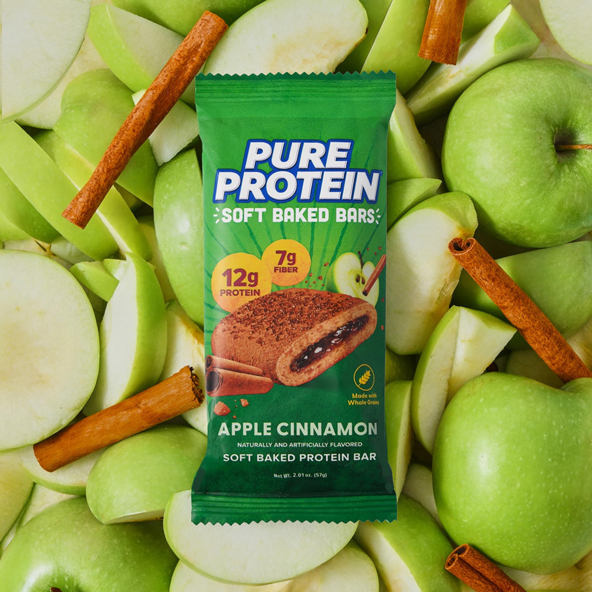 Pure Protein barra individual abierta lista para comer en cualquier lugar