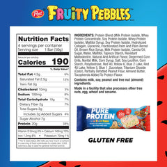 Pure Protein barrita fuera del empaque lista para consumir