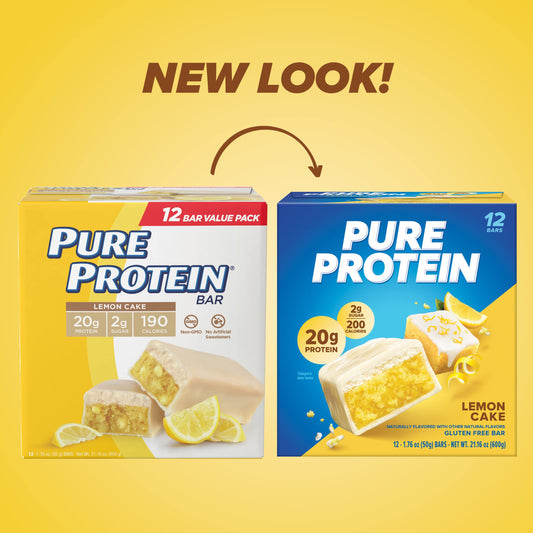 Pure Protein primer plano de textura para apreciar consistencia y sabor