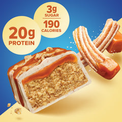 Pure Protein detalle de textura crujiente que aporta sabor y satisfacción