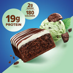 Pure Protein detalle de textura crujiente interior que resalta sabor y calidad