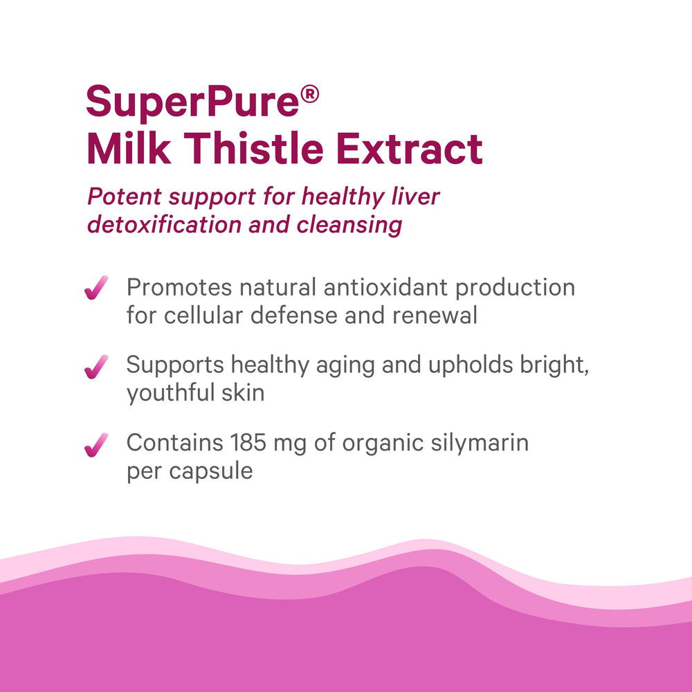 PURE SYNERGY etiqueta con lista de ingredientes y certificaciones claras