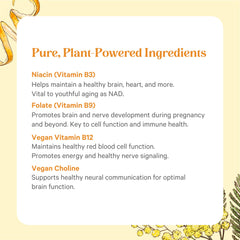 Pure Synergy etiqueta nutricional enfocada para verificar composición