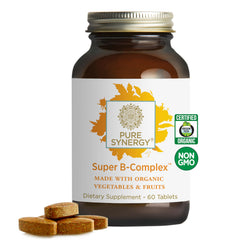 Pure Synergy frasco delantero mostrando la marca y beneficios claros