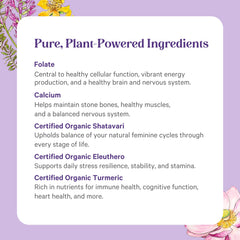 PURE SYNERGY ingredientes orgánicos en crudo resaltando pureza