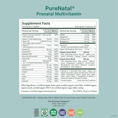 PURE SYNERGY PureNatal primer plano de tabletas resaltando textura suave