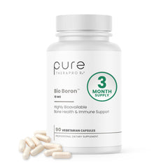 Pure TheraPro Rx Bio Boron 10mg capsule close-up, highlighting absorption-friendly form