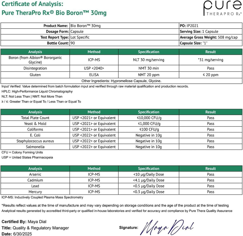 Pure TheraPro Rx frasco en entorno saludable que inspira confianza