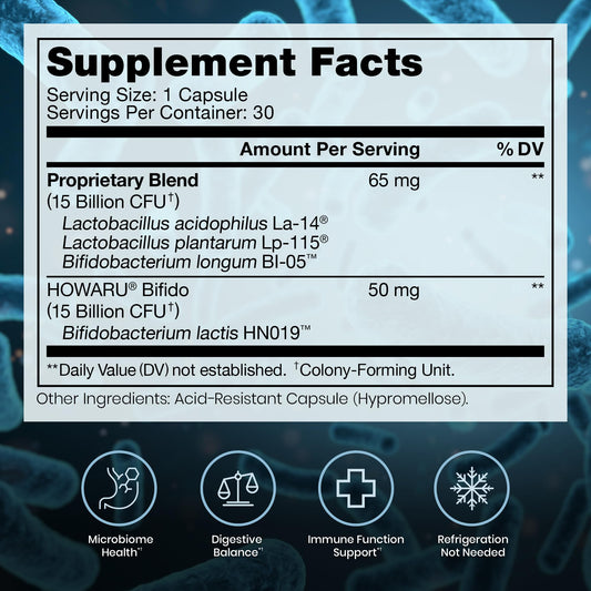 Pure Therapro Rx cápsula vegetal completa con aspecto liso y protección