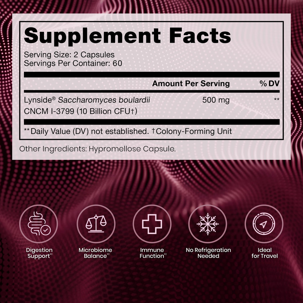 Pure Therapro Rx cápsula en primer plano que revela tamaño y acabado, fácil de tragar