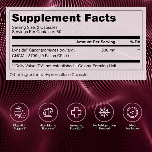 Pure Therapro Rx cápsula en primer plano que revela tamaño y acabado, fácil de tragar