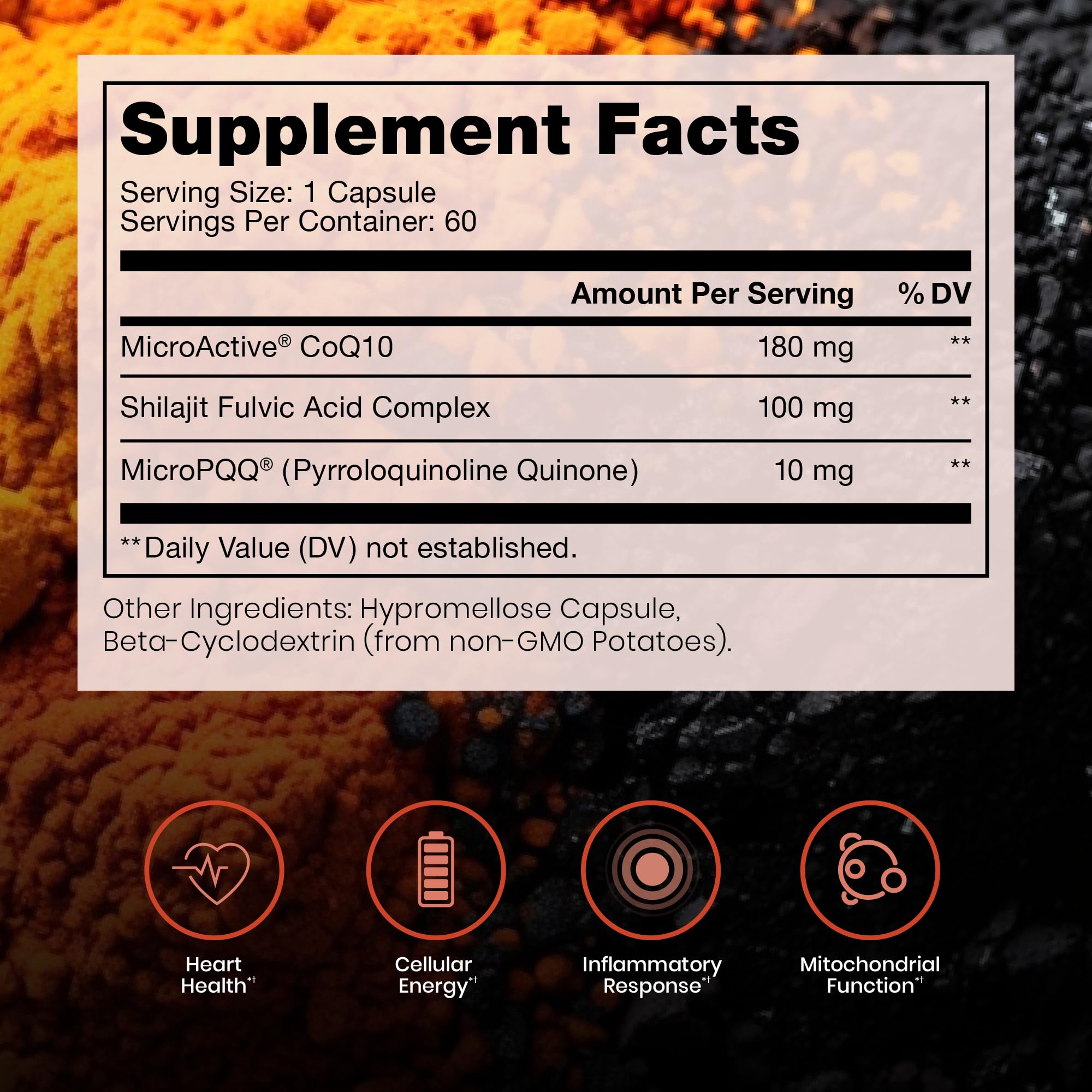 Pure Therapro Rx cápsulas en primer plano, textura suave que facilita la absorción