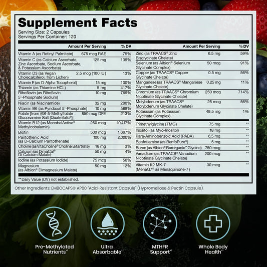 Pure Therapro Rx detalle de cápsulas vegetales prioridad a la pureza
