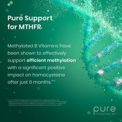 Pure Therapro Rx envase junto a desayuno para mostrar integración en rutina diaria