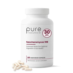 Pure Therapro Rx frente del envase mostrando dosis y 60 cápsulas, información clara