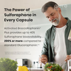 Pure Therapro Rx comparación de tamaño en mano para escala realista