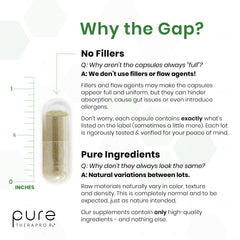 Pure Therapro Rx en cocina junto a alimentos saludables inspirando uso rutinario