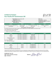 Pure Therapro Rx sello de calidad y ausencia de rellenos para destacar pureza del producto
