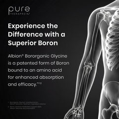 Pure Therapro Rx cápsula junto a mano para comparar escala real