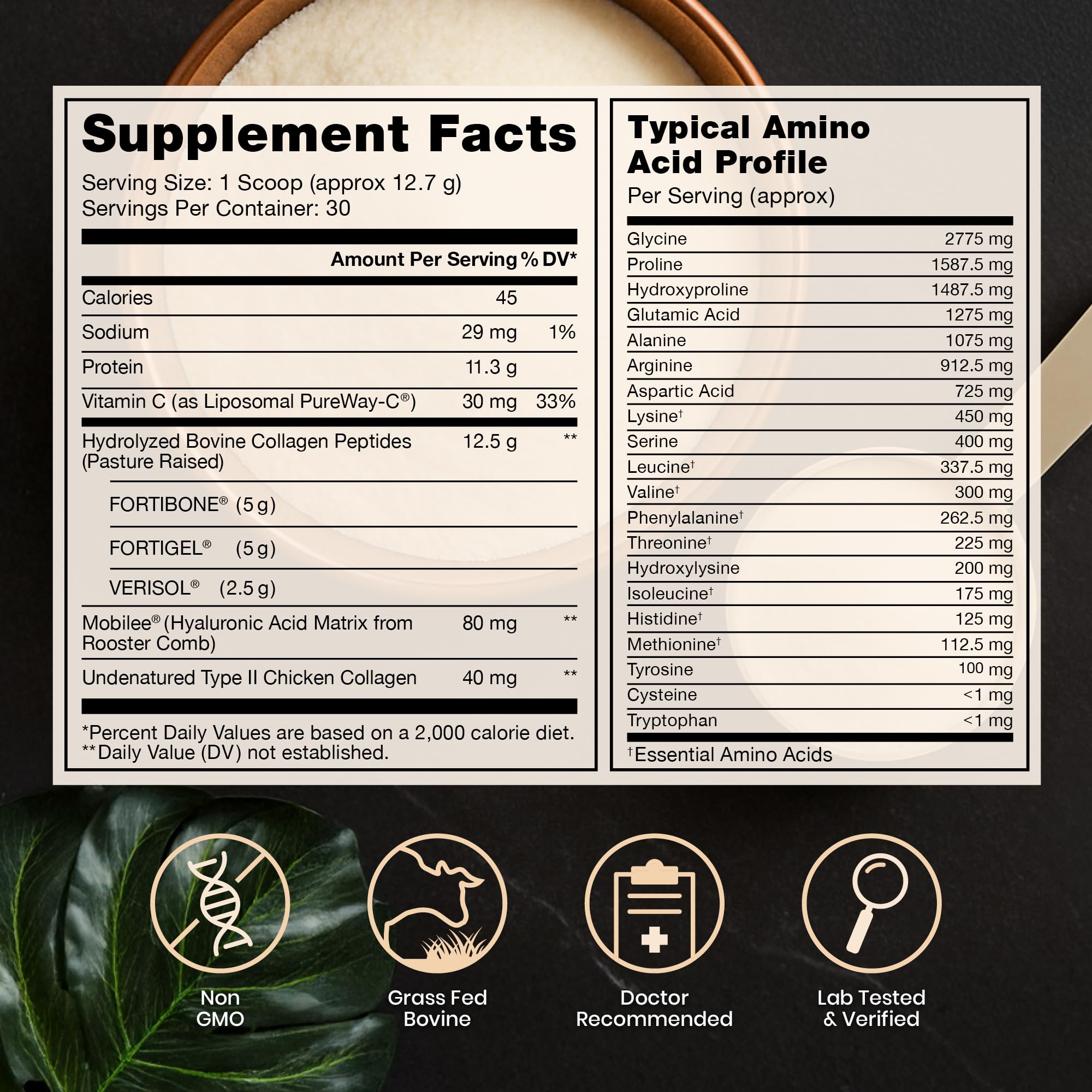 Pure Therapro Rx detalle de tapa y etiqueta clara para identificar calidad
