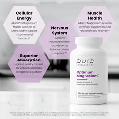Pure Therapro Rx textura del contenido en polvo representando pureza