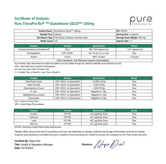 Pure Therapro Rx suplemento al lado de un cuaderno, mostrando uso diario
