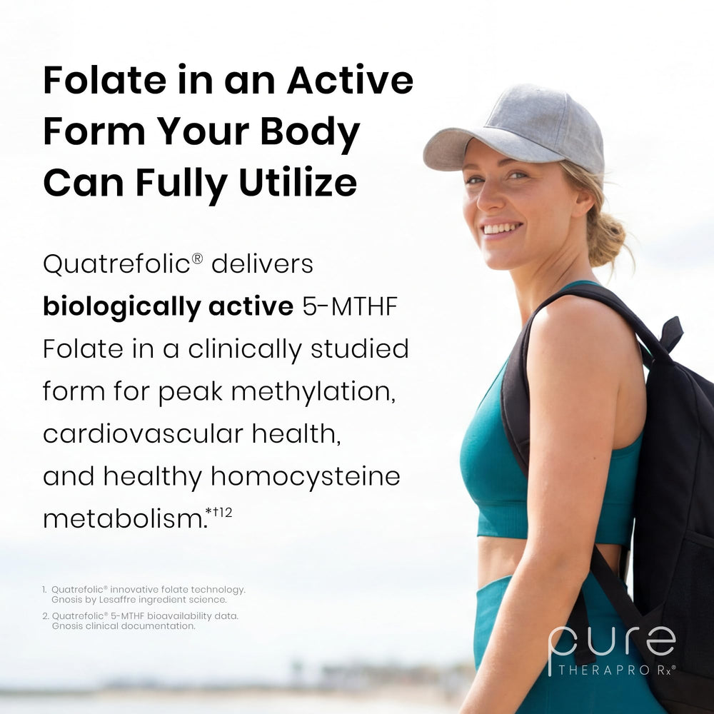Pure Therapro Rx multivitamínico en una rutina matinal saludable