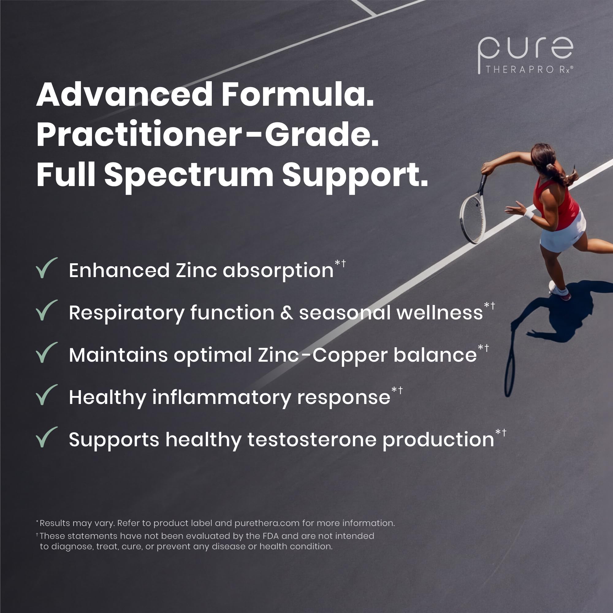 Pure TheraPro Rx cápsula abierta mostrando relleno y absorción mejorada