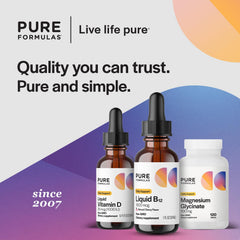 PureFormulas frasco en escena lifestyle con cerezas para sabor agradable