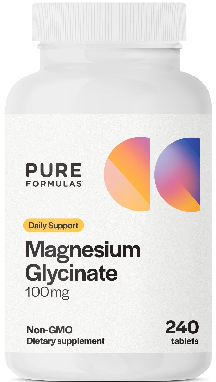 PureFormulas frente del envase mostrando 240 tabletas y claridad de etiqueta beneficios