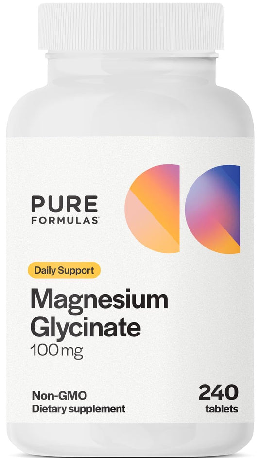 PureFormulas frente del envase mostrando 240 tabletas y claridad de etiqueta beneficios