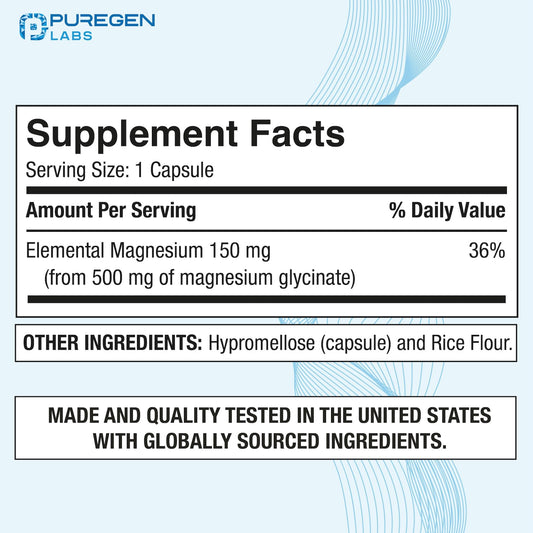 Puregen Labs cápsula vegetal en primer plano, fácil de tragar y tolerable