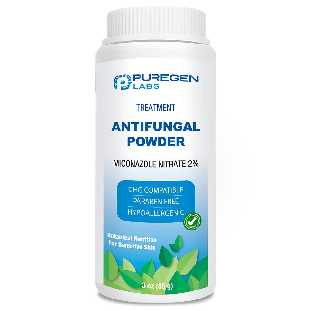 P Puregen Labs envase frontal mostrando el producto y beneficio de alivio