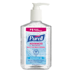 Purell botella frontal con bomba, presentación práctica y fácil acceso