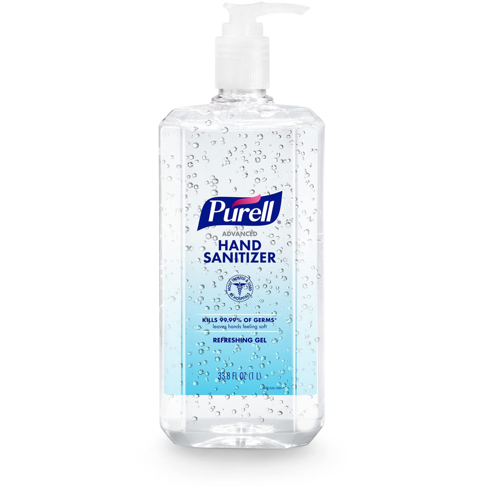 Purell detalle de la bomba dispensadora para dosificación controlada