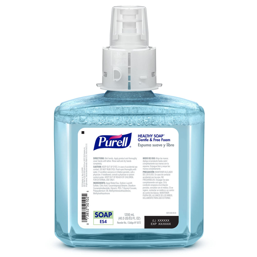 Purell boquilla sellada de fábrica para instalación segura y sin contaminación