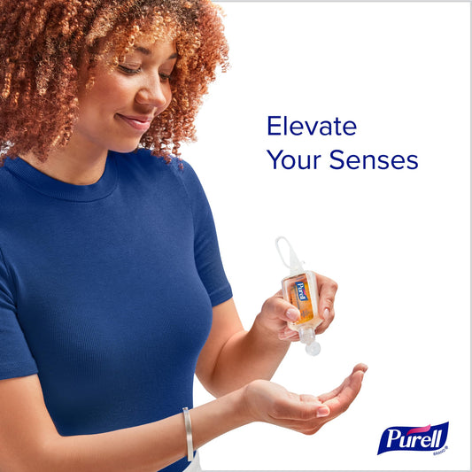 Textura del gel Purell mostrando absorción rápida y suavidad