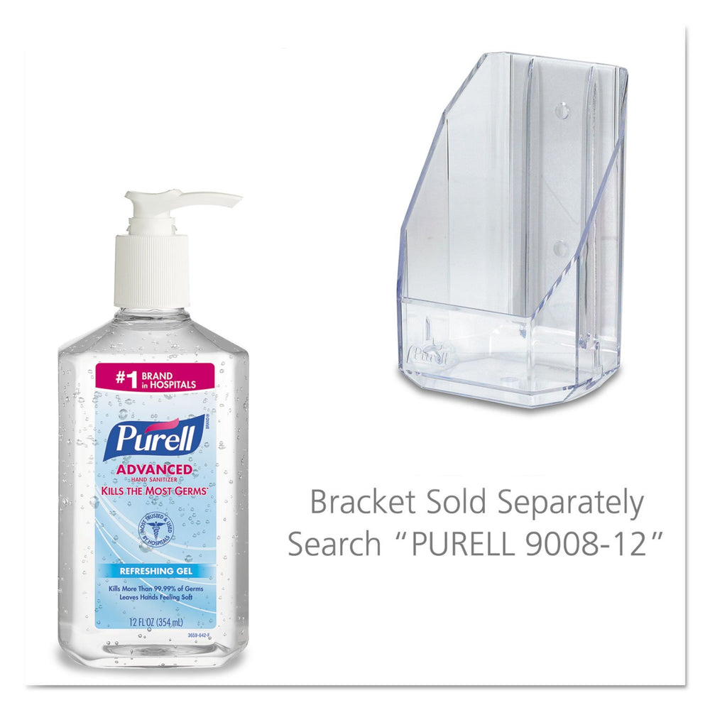 GOJO PURELL envase abierto mostrando la boca y el contenido