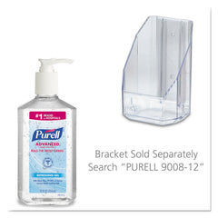 GOJO PURELL envase abierto mostrando la boca y el contenido