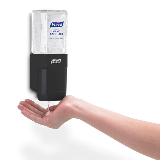 Purell primer plano textura de gel transparente, rápida absorción y sensación ligera