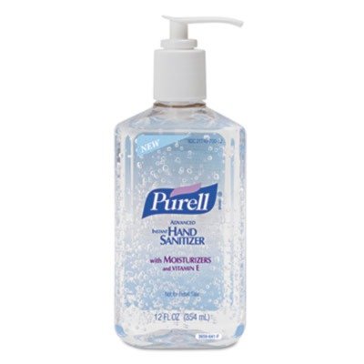 PURELL etiqueta con información e ingredientes para confianza del usuario