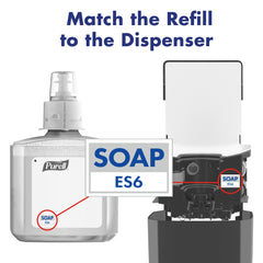 Purell etiqueta con ingredientes destacando fórmula hipoalergénica y sin fragancia