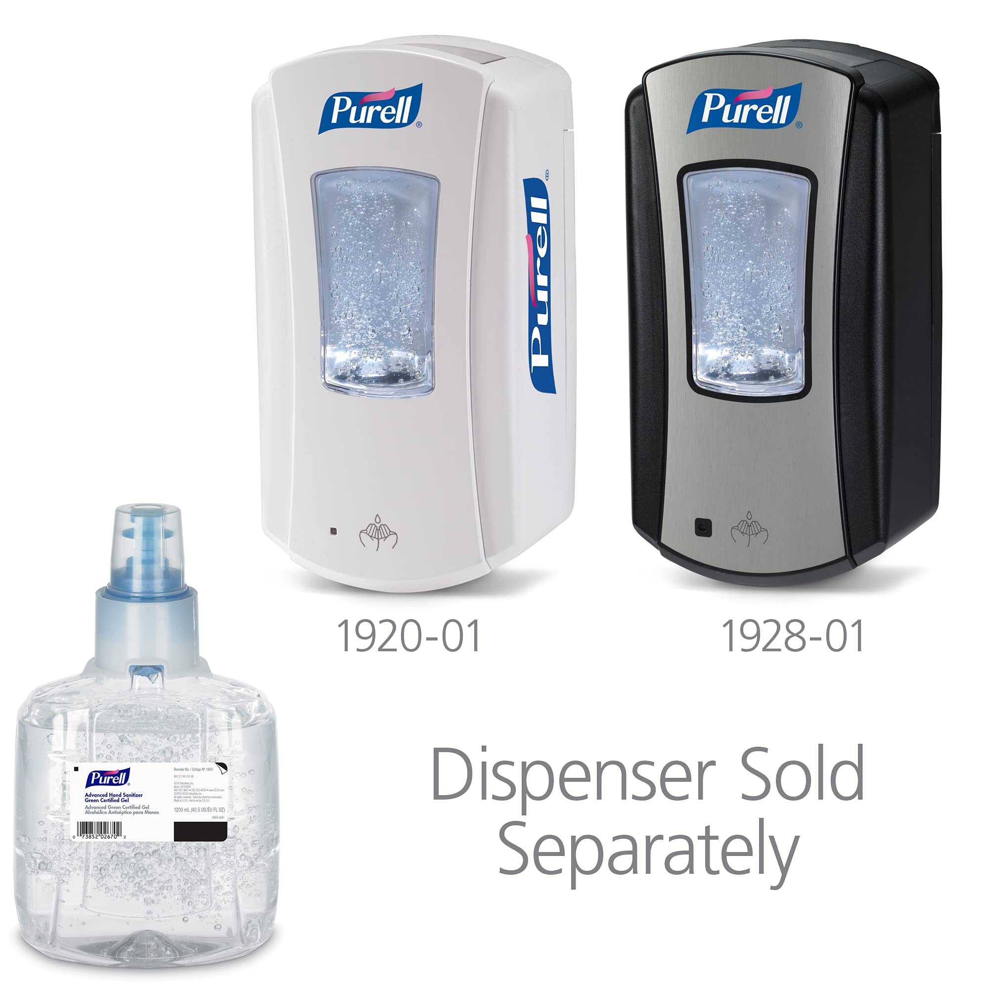 Purell etiqueta con certificaciones ECOLOGO y USDA biobased para confianza ambiental
