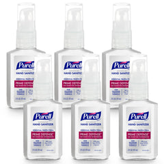 Purell Prime Defense frontal mostrando etiqueta y tamaño práctico