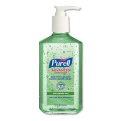 PURELL textura del gel en la mano con Aloe para suavidad
