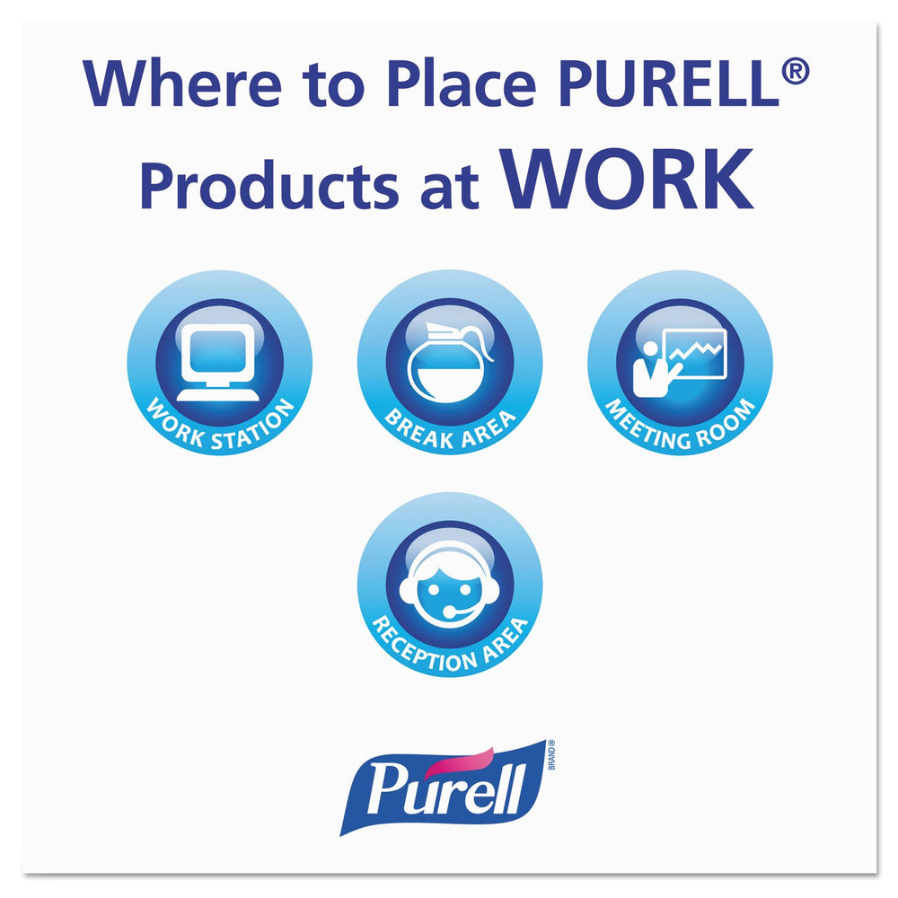 GOJO PURELL textura del gel hidratante para piel suave