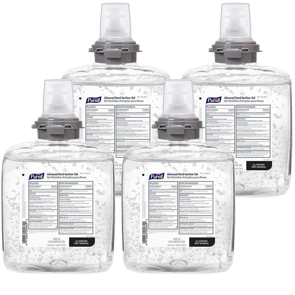 Purell frasco frontal paquete de recargas 4x1200 mL brinda reposición eficiente