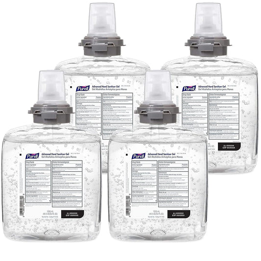 Purell frasco frontal paquete de recargas 4x1200 mL brinda reposición eficiente